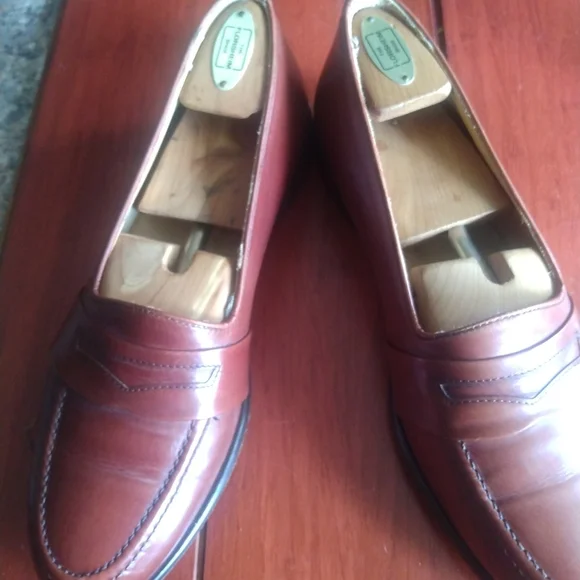 Zelli | Shoes | Zelli Men Brown Dress Penny Slipon Loafer 